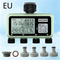 Digital Garden Watering Timer 4 Outlets Independent Control Automatic Sprinkler Irrigation System