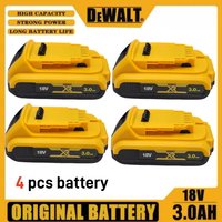 DEWALT 18V 3.0Ah Rechargeable Battery Compatible with DCB200 DCB201 DCB206 - Tool Replacement 18V 3AH 20V