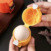 1/3pcs-Stainless Steel Eggshell Separator - Quick Peel & Yolk Splitter, Durable Kitchen Baking Essential with Easy-Grip