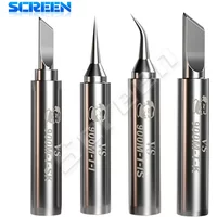 Lead Free 936 900M Welding Tips Universal Oxygen-free Copper Durable Searing Iron Tips Solder Head 936 937 Soldering Stations