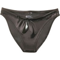 New Double Shiny PU Leather Short Wet Look PVC Briefs Tights Sexy Panties Tangas Stage Performance Bikini Bragas Thong Strings