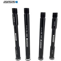 SR SUNTOUR Bike Front Fork Thru Axle 15mm * 100mm 110mm Tool Type hreaded Quick Release Lever For Boost Fork Through Axle
