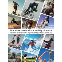AliExpress NONE Breathable Sweat-Absorbing Soft Cycling Socks, Red and Blue Matching for Comfortable Riding, Long Live Cycling
