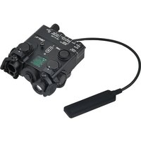 DBAL A2 IR Flashlight Tactical Red Green IR Laser Sight WADSN Metal CNC DBAL-A2 Airsoft Hunting Infrared Lamp Fit 20mm Rail