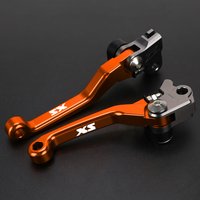 For 65 85 125 200 250 450 SX CNC Aluminum Motorcycle Accessories Dirt Bike Front Control Handles Pivot Brake Lever Clutch Levers