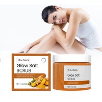 Turmeric Brightening Scrub Deep Cleansing Remove Dead Skin Moisturizing Hydrating Smooth Skin Care Gentle Exfoliating Body Scrub