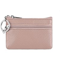 Vintage PU Leather Coin Card Holder Mini Luxury Zipper Coin Purse Clutch Pocket Wallets Gifts
