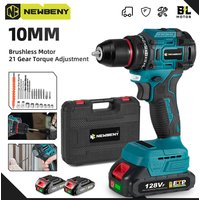 NEWBENY 10mm 21 + 2 Drehmoment Bürstenlosen Bohrmaschine Akkuschrauber DIY Haushalts Werkzeug Für Makita 18-21V Batterie Pin