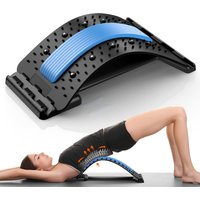Back Stretcher for Back Pain Relief, Multi-Level Back Cracker Board, Lower and Upper Back Support for Herniated Disc
