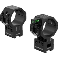 WestHunter höhenverstellbarer Schwalbenschwanz, 11 mm Halterungen, MOA-Kompensation, Einstellung der Mittelhöhe, Zielfernrohrringe für 30-mm-Rohre