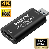 USB 3.0 4K 1080P 30hz Video Capture Card HDTV Game Grabber Box For PS4 DVD Camera PC Recording Placa De Video Live Streaming