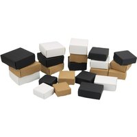 10/30/50/100pcs Kraft Paper Packaging Boxes Airplane Box for Small Jewelry Gift Wedding Gifts for Guests Birthday Party Supplies