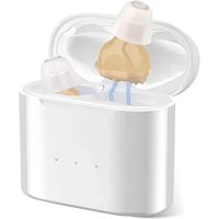 2026 New Rechargeable Hearing Aids Wireless Sound Amplifier Cheap ITE Mini Invisible Elderly Headphones Deaf Listening Device