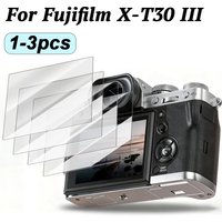 1-3pcs for Fujifilm X-T30 III Screen Protector Tempered Glass 9H Hardness Anti Scratch HD Clear Full Coverage LCD Protection