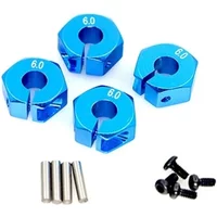 Adaptador de cubo hexagonal de rueda Universal de 12mm para HSP Sakura 1/10 escala RC deportes coche todoterreno coche bigfoot 5