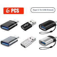 USB C 3.0 Adapter Type C To USB 2.0 Adapter for Mobil Phone Male To Female USB C Converter USB Type-C Converter for PC Laptops
