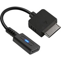 PD Type USB C Cable for PSP Go Controller Charging Adapter Type C LED Converter Cord for Sony PSP Go Game Console Power Wire