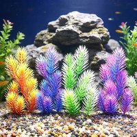 Artificial Aquarium Decor Plants Underwater Water Grass Aquatic Plastic Plants For Fish Tank Aquarium Decorations
