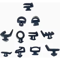 EPDM Rubber Aluminium Alloy Doors Windows Sealing Strip