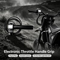 Elektronischer Gasgriff für Motorräder für SurRon Light Bee S X Elektro-Motocross Metall ABS Gummi Gasgriff