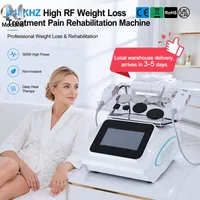 448KHZ RF Tecar Therapy RET CET Diathermy Body Sliming Machine Pain Relief Skin Tightening INDIBA Deep Care Tissue Repair