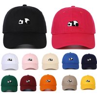 1pc Unisex Panda Embroidery Baseball Caps for Women,outdoor Sports Fishing Summer Peaked Adjustable Driver Caps for Daily Wear