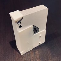 Pocket King Magic Tricks Full 52 Card Pocket Index Device The Named Card Appearing in Hand Stage Illusions Gimmicks Mental Props