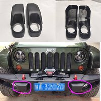 Cache plastique pare-chocs avant 10e anniversaire pour Jeep Wrangler JK 2007-2017 J087-7