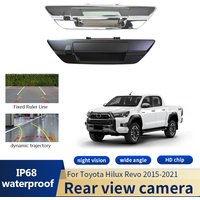 Caméra de recul pour poignée de coffre de voiture, étanche IP68 170 ° Vision nocturne à grands angles pour Toyota Hilux SR5 M80 2016-2024 69090-0K350