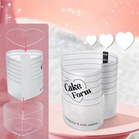 Heart Shaped Mousse Baking Mould Mousse Cake Ring for Desserts Making