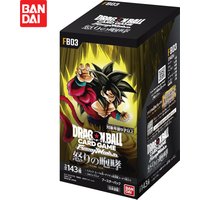 BANDAI Dragon Ball Super Card Game Fusion World FB03 Raging Roar Booster Box 3 Pack TCG Anime Game Collection card