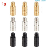 preferred3Pcs Brass Dart Weight Add Accentuator 2g Dart Shaft Weights 2BA Shaft Throwing Game Auxiliary Tools Dart Accessories