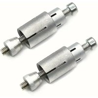 AliExpress NONE 2pcs Motorcycle Rod End Mounting Screw Kit Universal 13mm-24mm Handle Extension Screws for 7/8 Inch Handle End Cap Bike