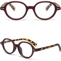 Computer Glasses Oval Eyewear Oval Glasses Blue Light Blocking Small Frame Glasses For Reading Computer Use Women