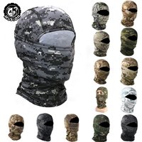 Musion Balaclava Breathable Mesh UV Protection Motorcycle Full Face Mask Balaclava Printed Riding Head Cover Topeng Muka for Rid