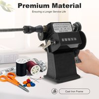 Manuelle Spulenwickelmaschine, handbetrieben, 0-99999 Zählungen mit Zähler für Drahtdurchmesser 0,02-2,6 mm Wicklung