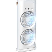 Air Conditioning Fan Efficient Cooling Colorful Night Lights Three Speed Wind Adjustment Air Cooler Three in one fan