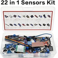 22 in 1 Sensors Moudles Starter Learning Kit For R3 Board&Raspberry Pico Electronic DIY Kit for R3 MEGA2560 with Box