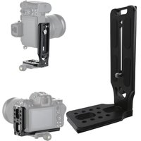 Aluminum DSLR Camera L Bracket Vertical Horizontal Video Switching Tripod Quick Release Plate Compatible For Canon Nikon Sony