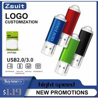 Colour USB Flash Drive Car Pen Drive 4G 8G 16G Pendrive Memory Stick 32GB 64GB USB Stick Gift Free LOGO Metal Car Mounted U Disk