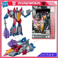 In Stock Hasbro Transformers Classic Toys Gamer Edition SSGE-06 Starscream Action Figure Robot Toy Collectibles Gifts Hobbies