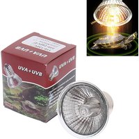25/50/75W UVA+UVB 3.0 Reptile Lamp Bulb Turtle Basking UV Light Bulbs Heating Lamp Temperature Controller
