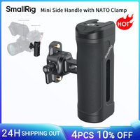 SmallRig Mini Side Handle with NATO Clamp NATO Rail Lightweight Cage Grip for Sony for DSLR, Hand Up & Down Adjustable -5947