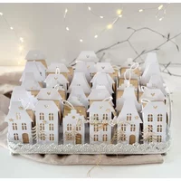 New Craft metal cutting dies cut die mold 3D Christmas House Series Scrapbook paper craft knife mold blade punch stencils dies