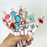 10/15/25 ballpoint pens, pink medical series gel pens, suitable for doctors, nurses, and students. Party gift stationery items