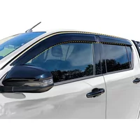 Window Visor Wind Deflector For Toyota Hilux 2015-2020 4PCS/Set Double Cabin Accessories Car Styling