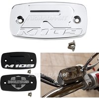 For Suzuki Boulevard M109R VZR1800 Intruder M1800R Motorcycle Parts Chrome Front Brake Master Cylinder Reservoir Cover Caps