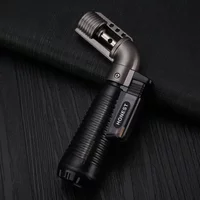 Welding Torch Gun Jet Lighter Butane Gas Lighters Igniter Cigars Pipe Accessories Windproof Inflatable Portable Cool Gifts Men