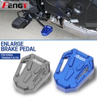 For Honda XL750 Transalp 750 XL 750 2023+ Motorcycle Rear Foot Brakes Pedal Levers Step Plate Extension Footrest Pad Transalp750