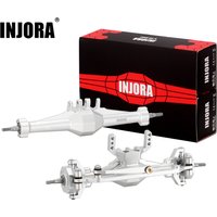 INJORA +4mm Diamond Axles with Lay Down Servo Mount & Links for 1/18 RC Crawler TRX4M